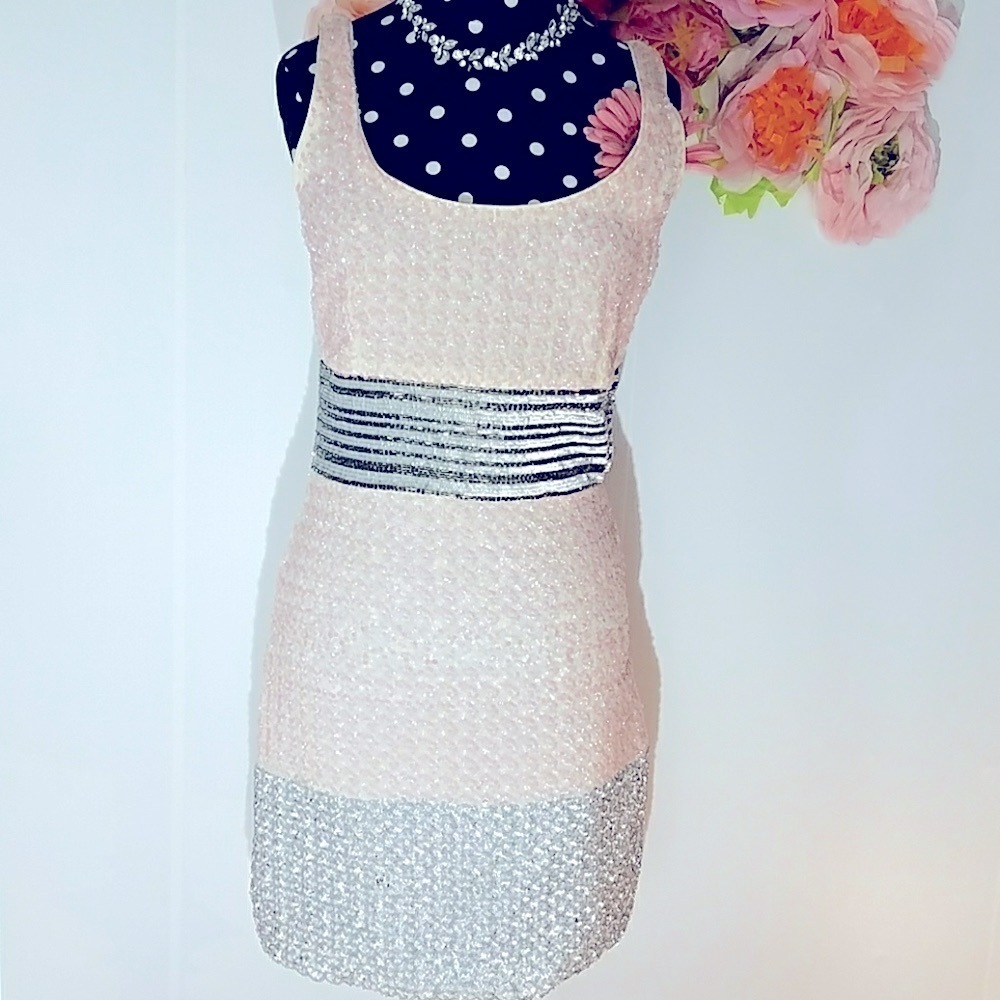 🌸- Badgley Mischka Sequin Evening Dress